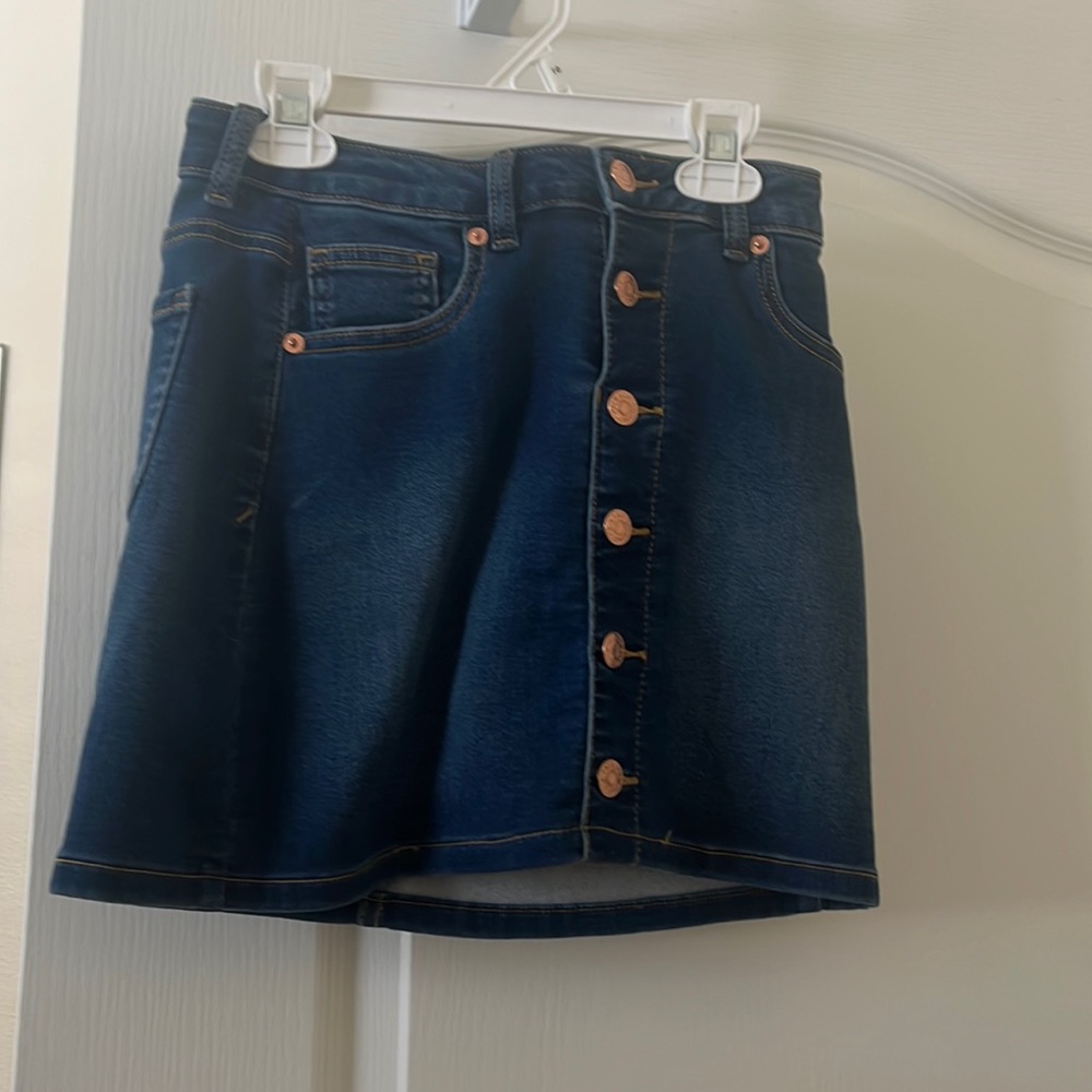 Denim skirt